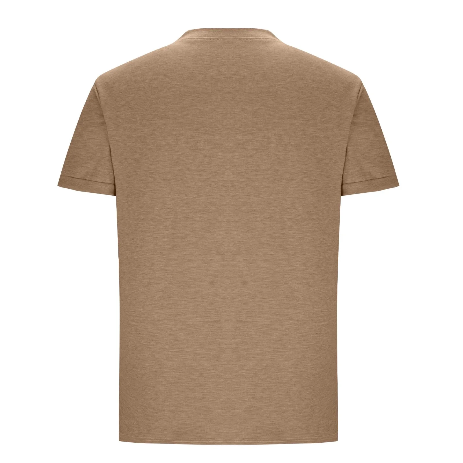 Mens Short Sleeve Pocket Tee Solid Casual
