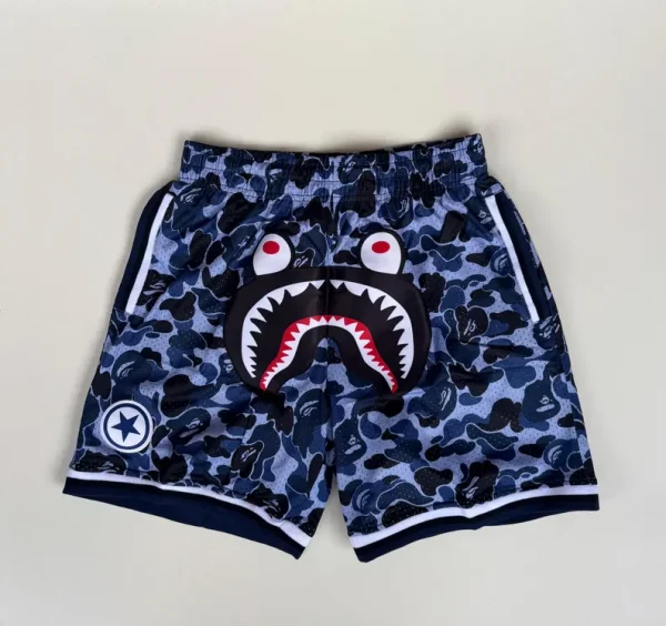 Dark Blue jersey Streetwear, Mesh Short, Unisex shorts, Mens shorts